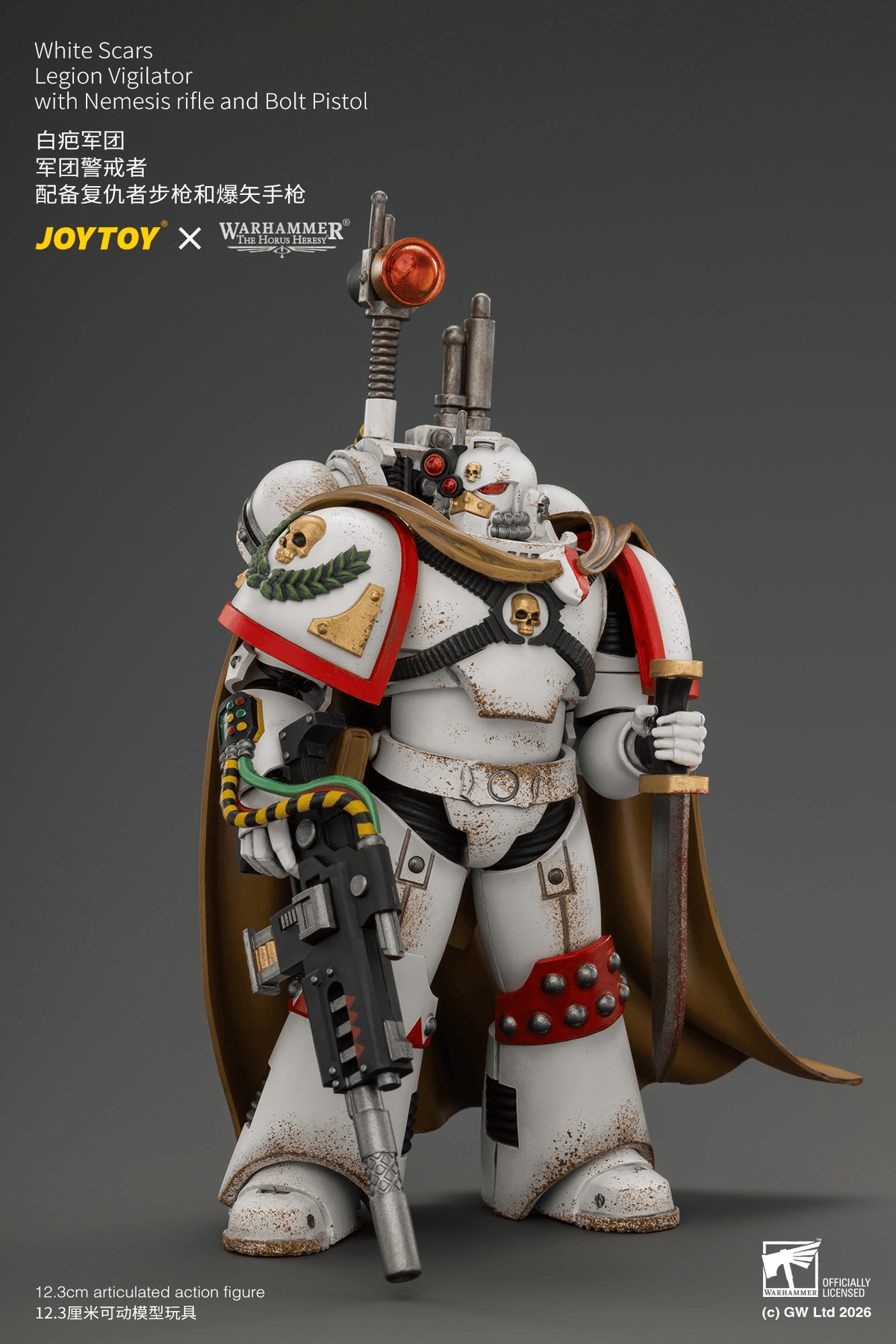 White Scars Legion Vigilator with Nemesis rifle and Bolt Pistol