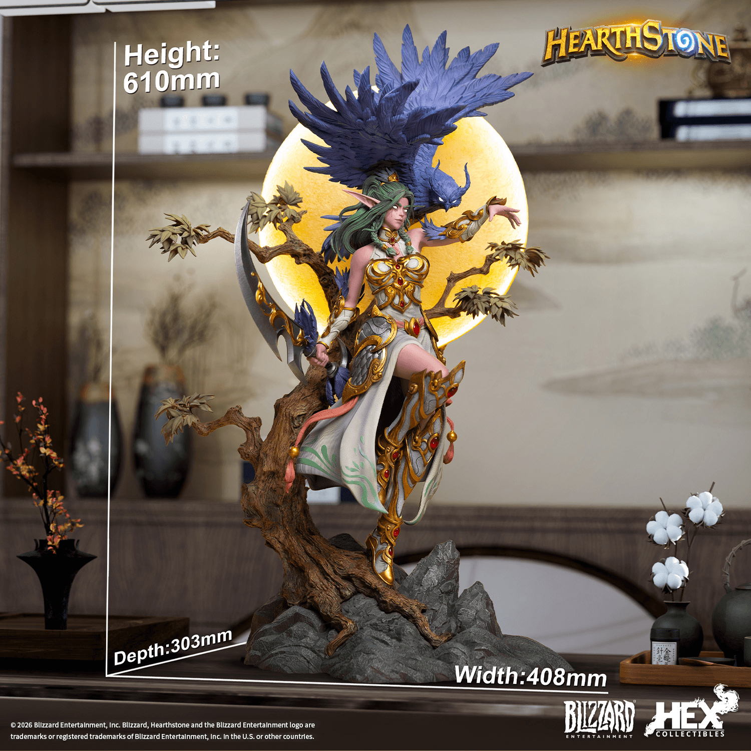Blizzard Signature Tyrande Statue