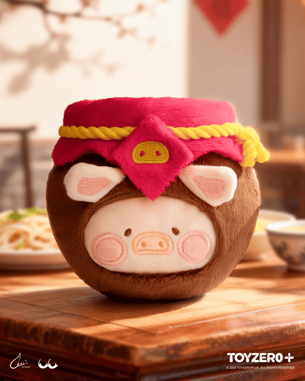 LuLu the Piggy Lu's Table - Food Hunter Series Plush Keychain Blindbox (Box of 8)