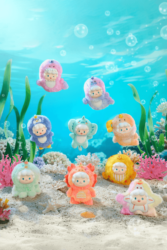 Gyun Ocean Adventure Series Vinyl Plush Blind Box (Box of 8)