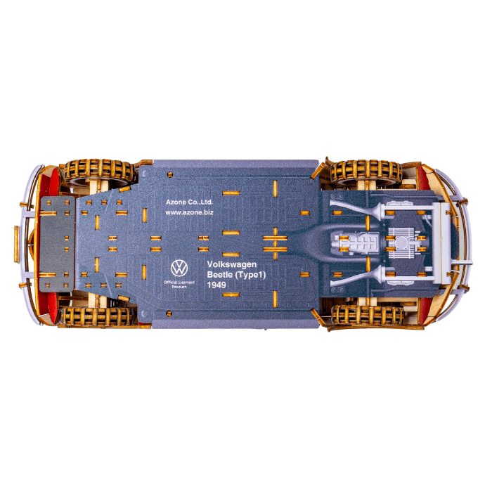 wa-gu-mi Volkswagen Type 1 Beetle RED | 4580423525169