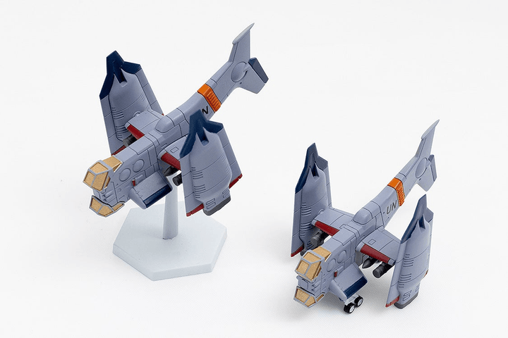 SYUTO Tiny Scale 1/350 "Evangelion: New Theatrical Edition" UNAF Close Air Support VTOL Aircraft YAGR-3B