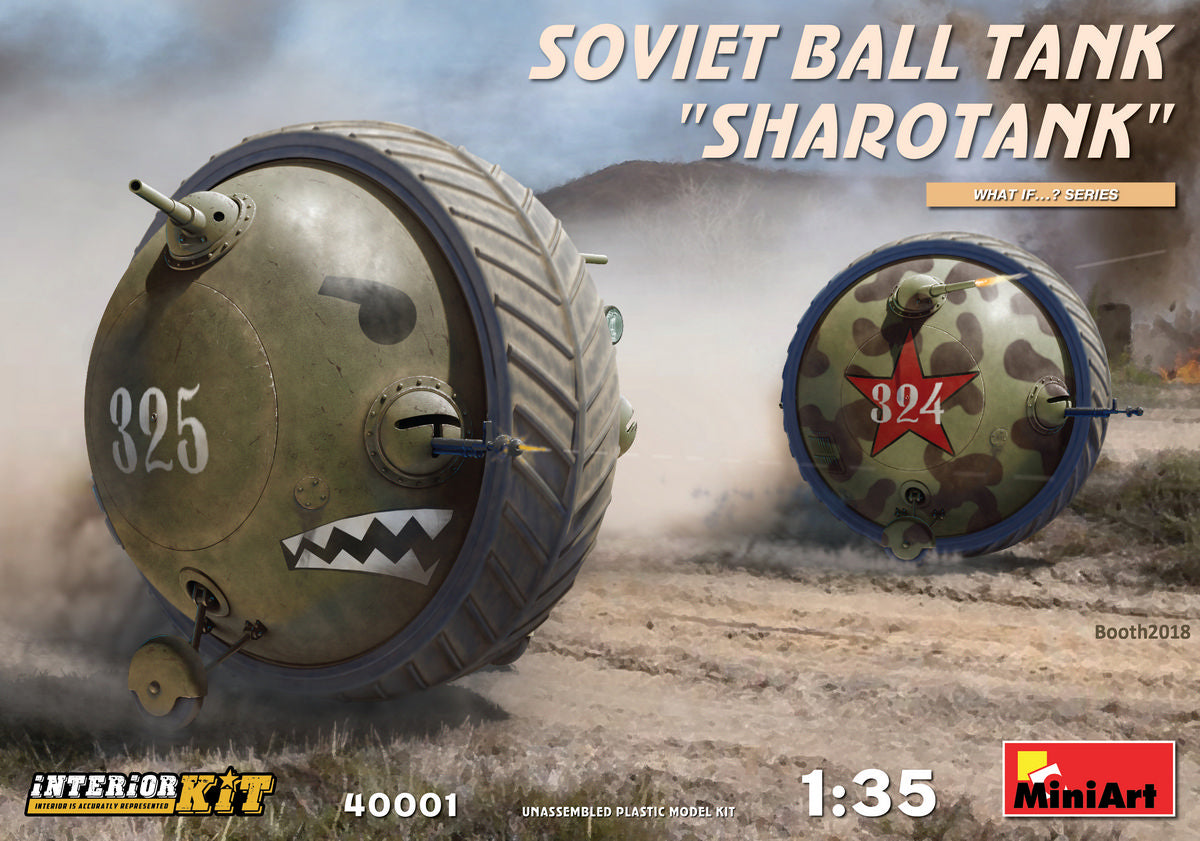MiniArt 1/35 Soviet Ball Tank 'Sharotank' Interior Kit | 4820183311818