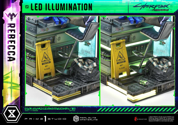 Prime 1 Studio  Real Elite Masterline Cyberpunk: Edgerunners Rebecca Deluxe Version(4582647121578)