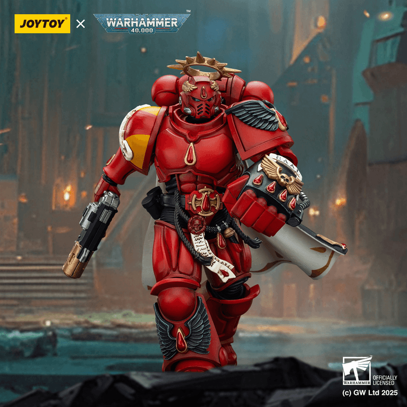 JOYTOY Blood Angels Captain with Inferno Pistol & Power Fist