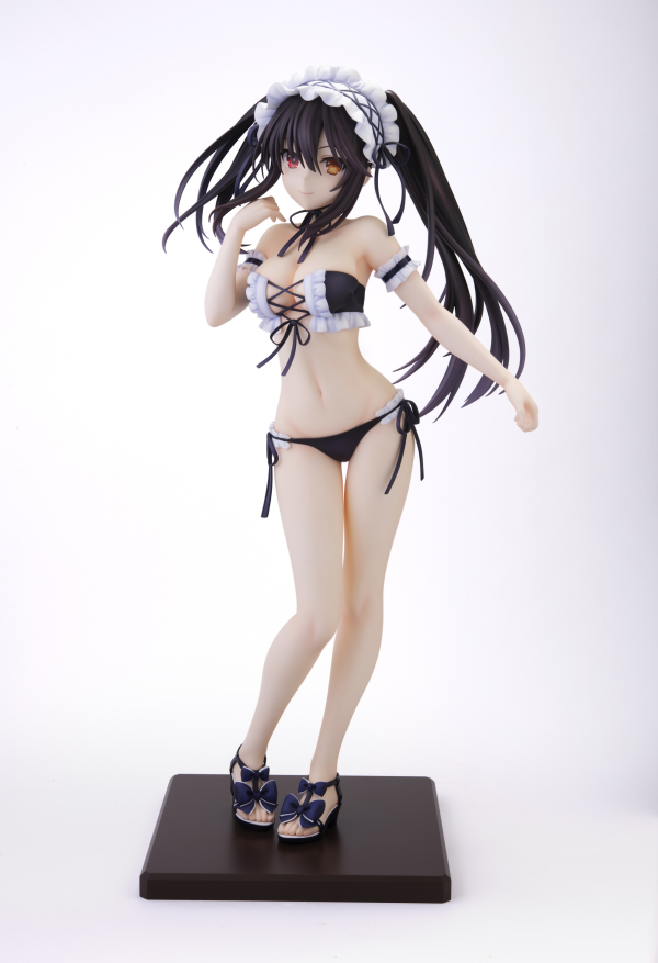 KADOKAWA Date A Live Light Novel: Kurumi Tokisaki Swimsuit Ver. 1/2.5 Scale Figure | 4935228269709