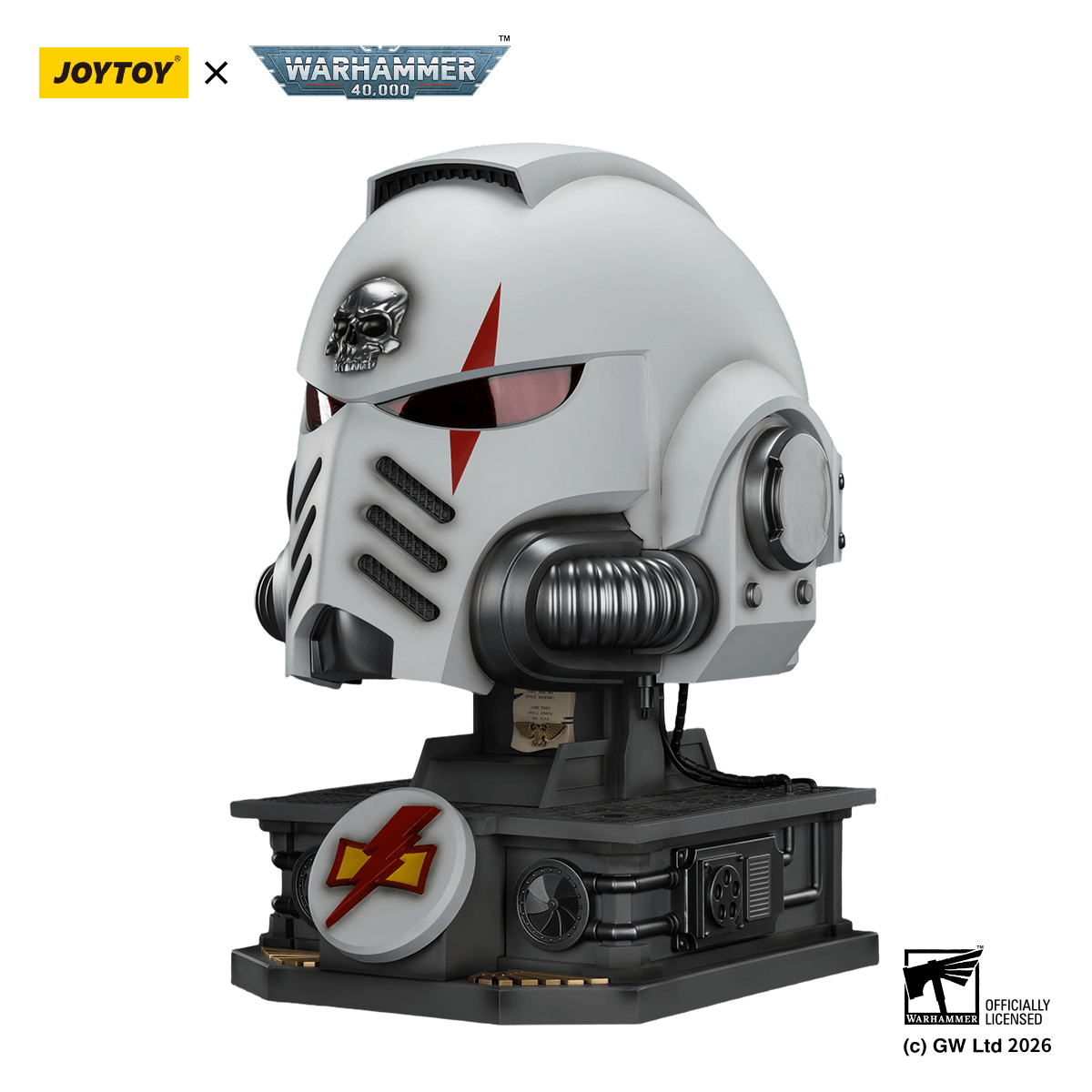 White Scars MkX Helmet&amp; Display Stand | 6927054404087