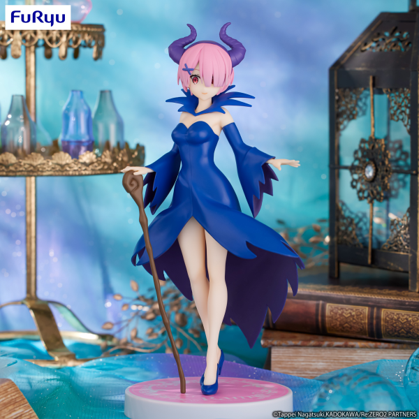 FURYU Corporation Re:ZERO -Starting Life in Another World-　SSS Figure -Ram Sleeping Beauty Another Color ver.-(4582655075566)(4582655075566)
