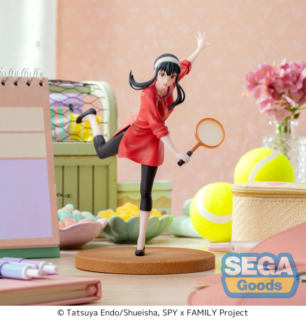 SEGA Luminasta TV Anime "SPY x FAMILY" "Yor Forger" Tennis | 4580779538097