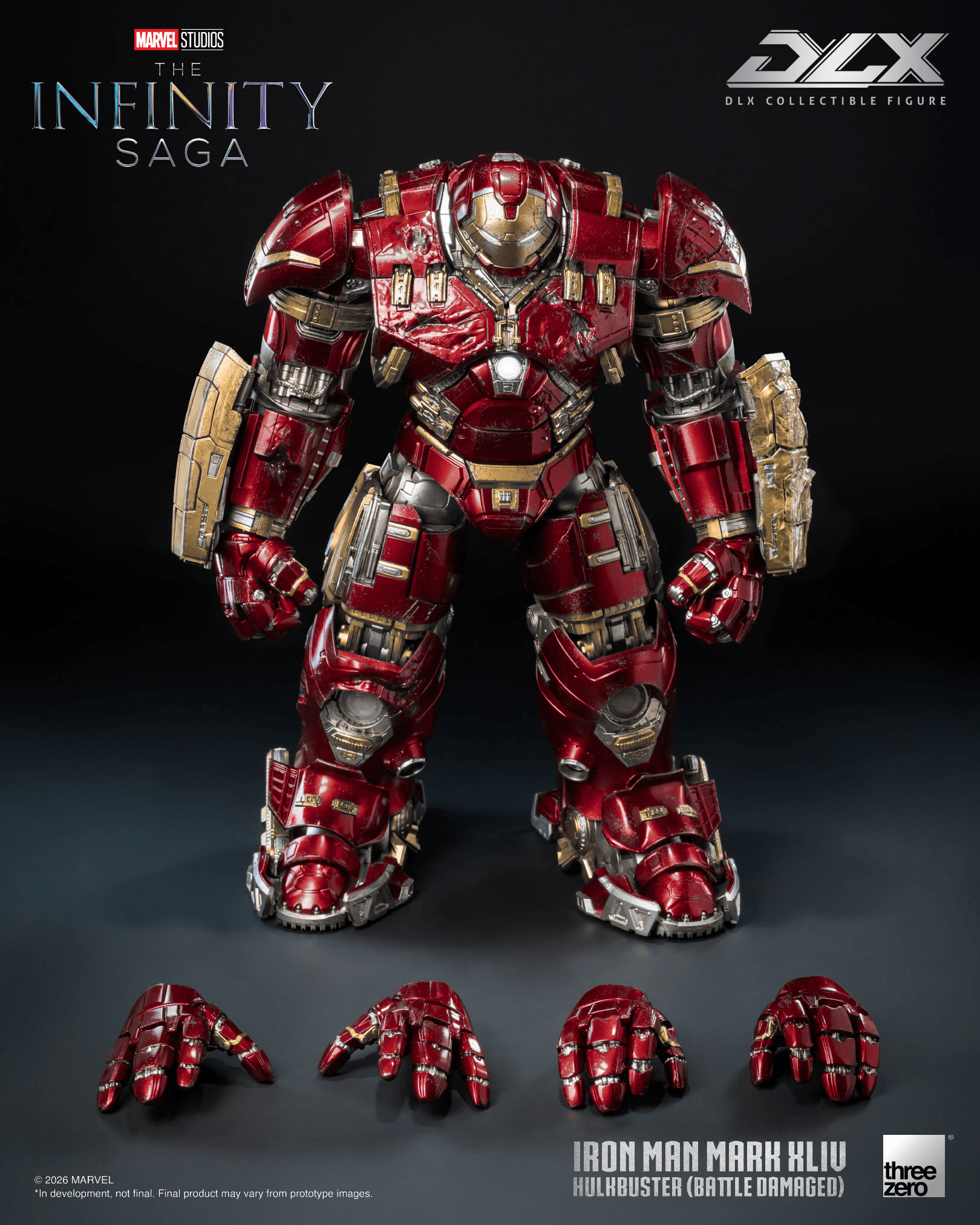 DLX Iron Man Mark 44 "Hulkbuster" (Battle Damaged)