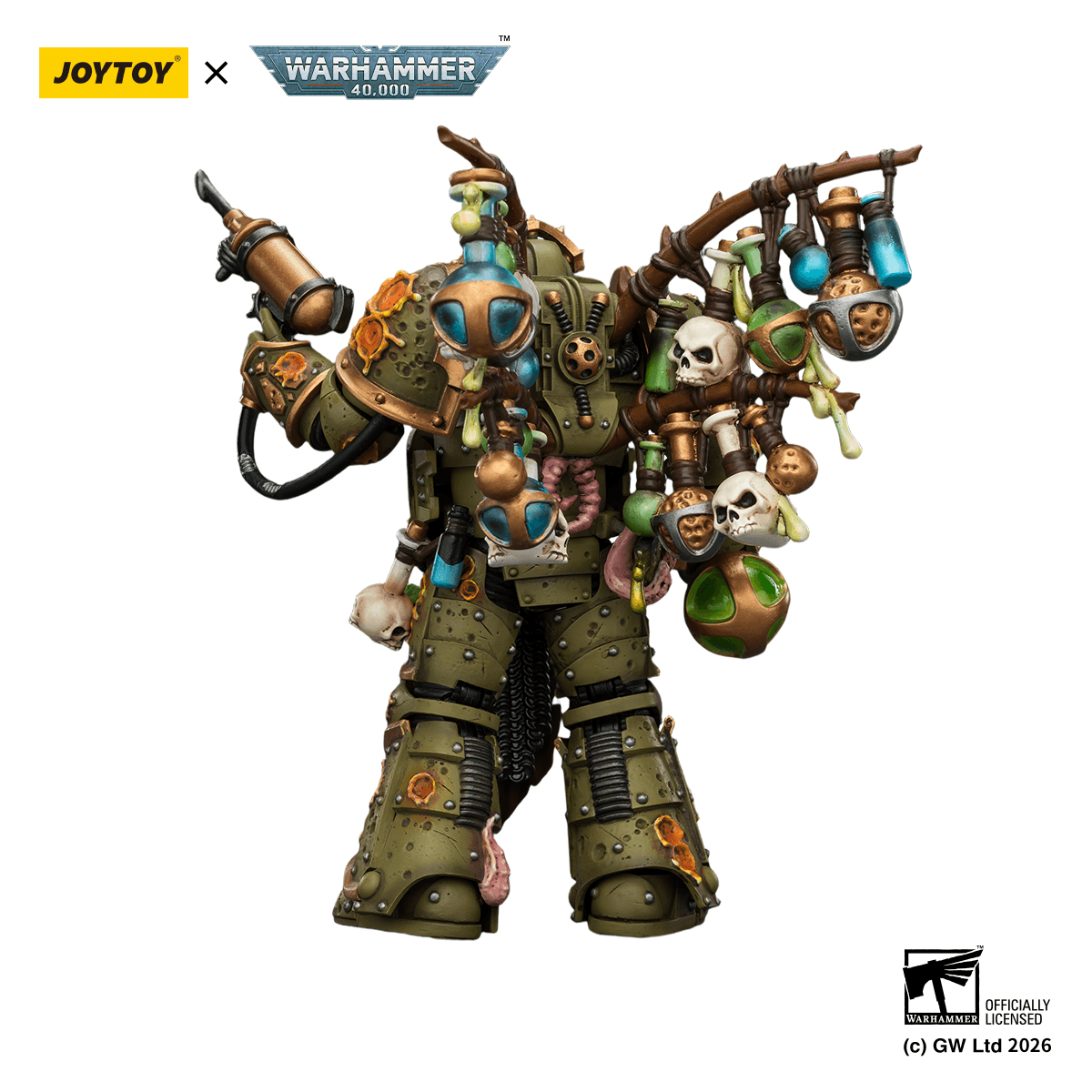 Death Guard Biologus Putrifier with Injector Pistol and Hyper Blight Grenades | 6927054403981
