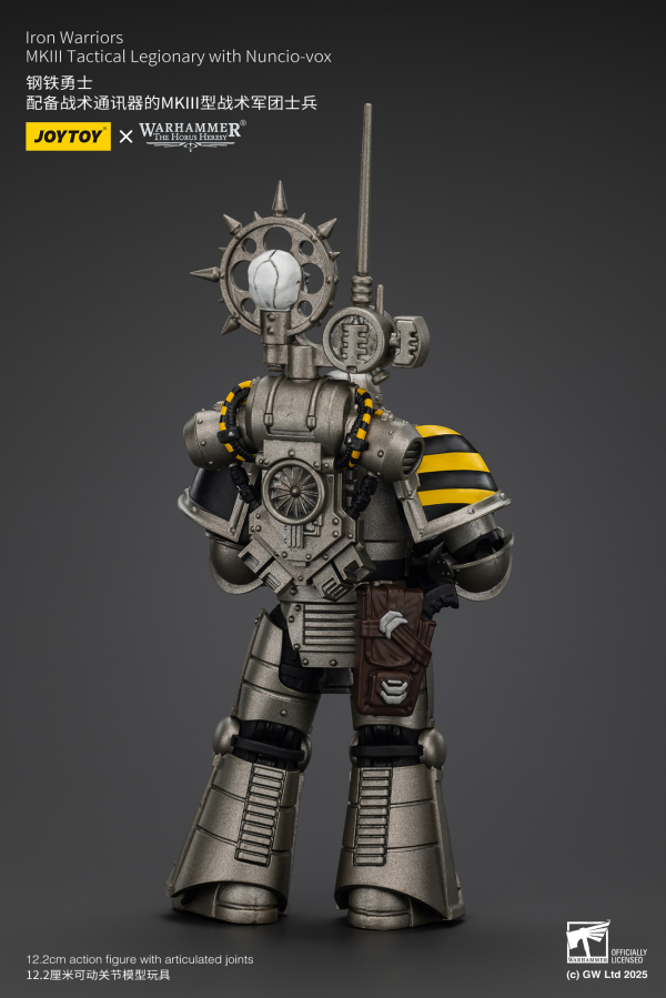 JOYTOY lron Warriors MKlIl Tactical Legionary with Nuncio-vox(6927054401468)
