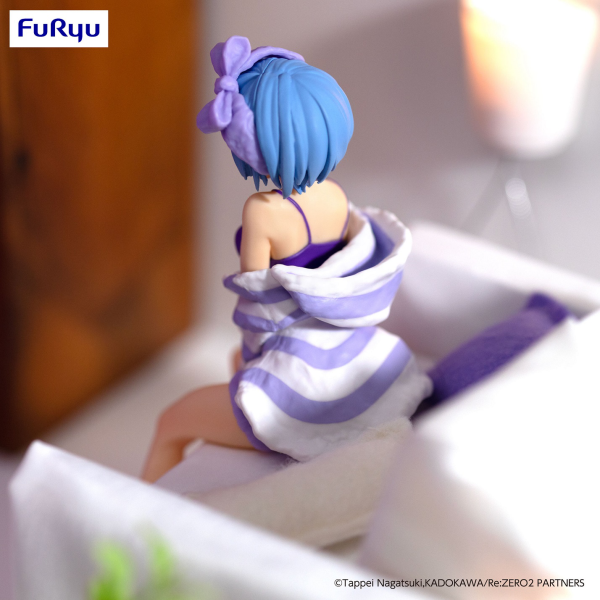 Re:ZERO -Starting Life in Another World-　Noodle Stopper Figure -Rem Room Wear Purple Color ver.- | 4580736404632