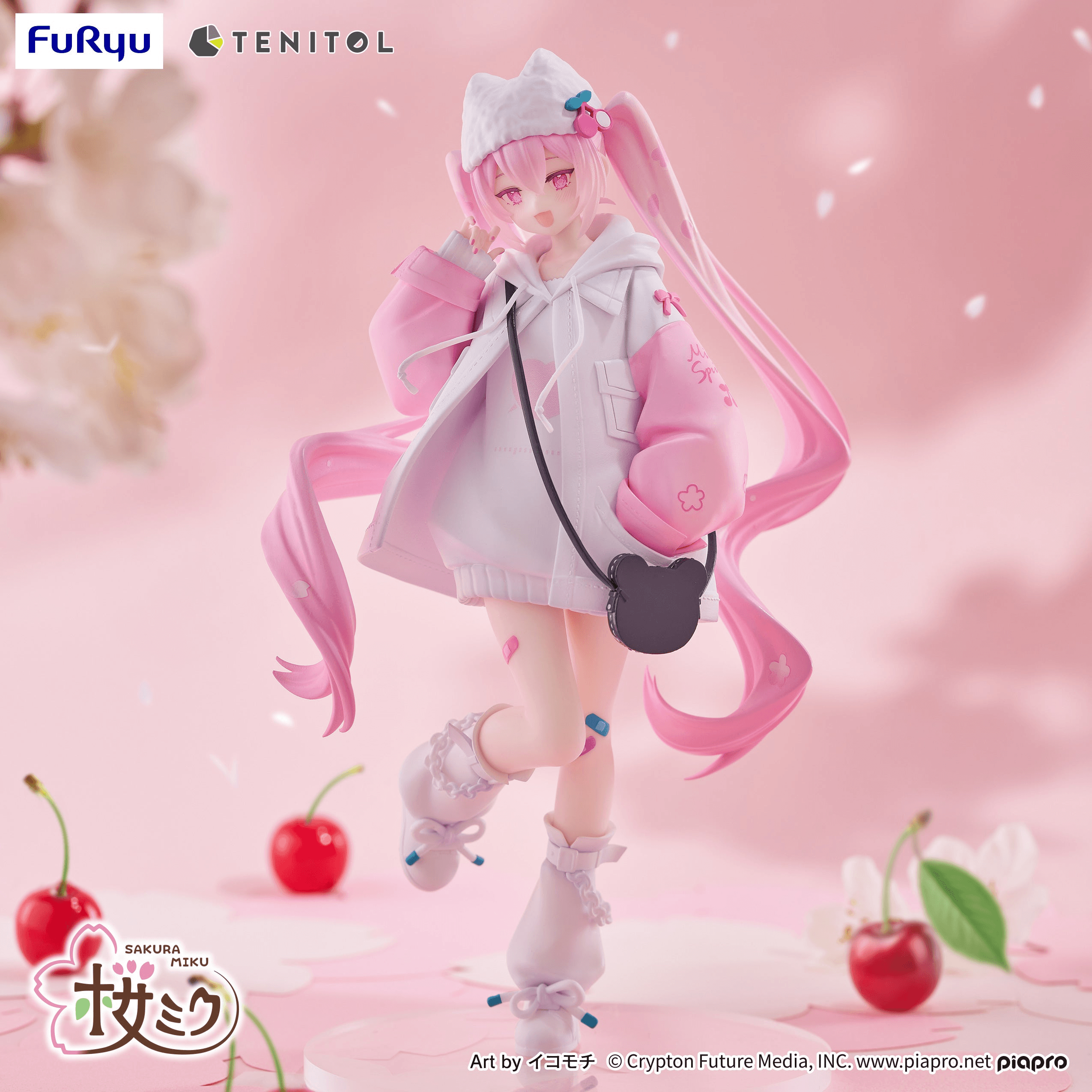 Hatsune Miku TENITOL Sakura Miku Cool style[petit] | 4580736407473