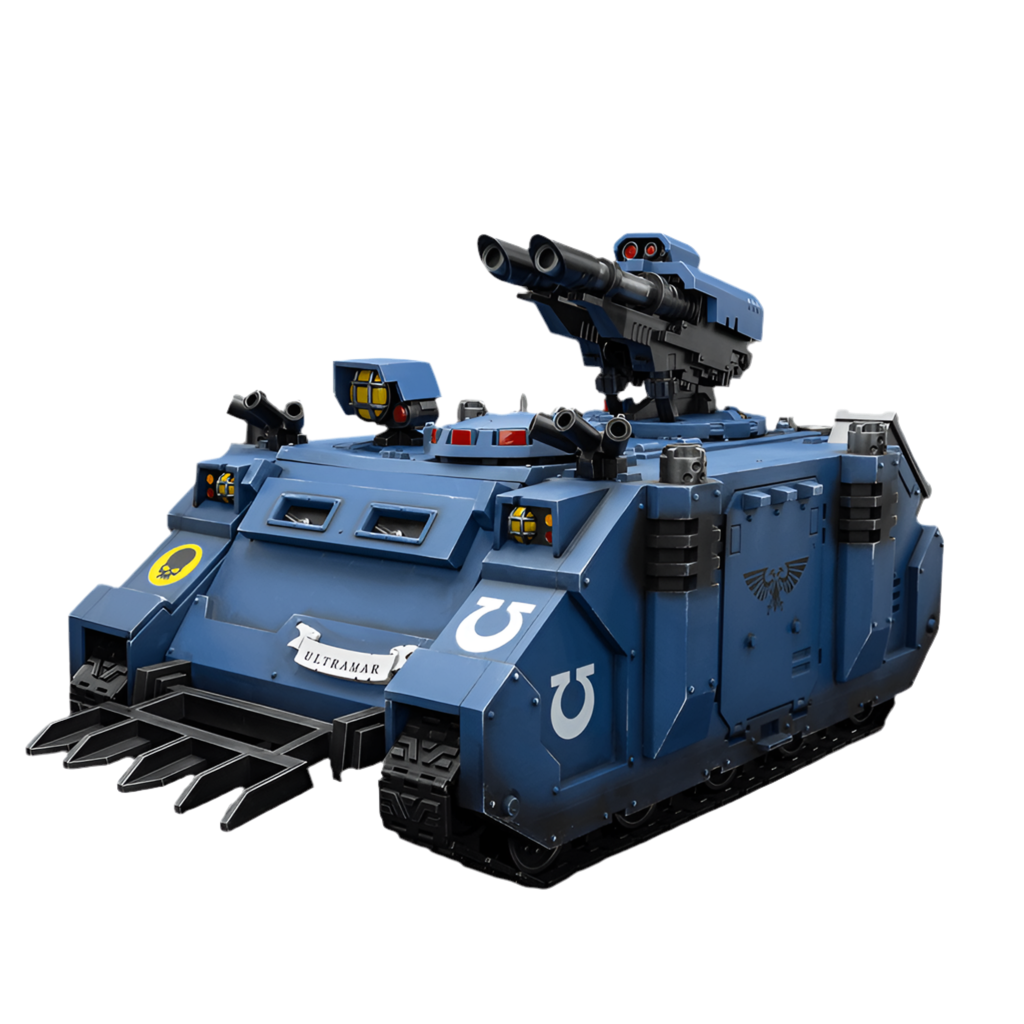 JOYTOY Ultramarines Razorback with twin lascannon