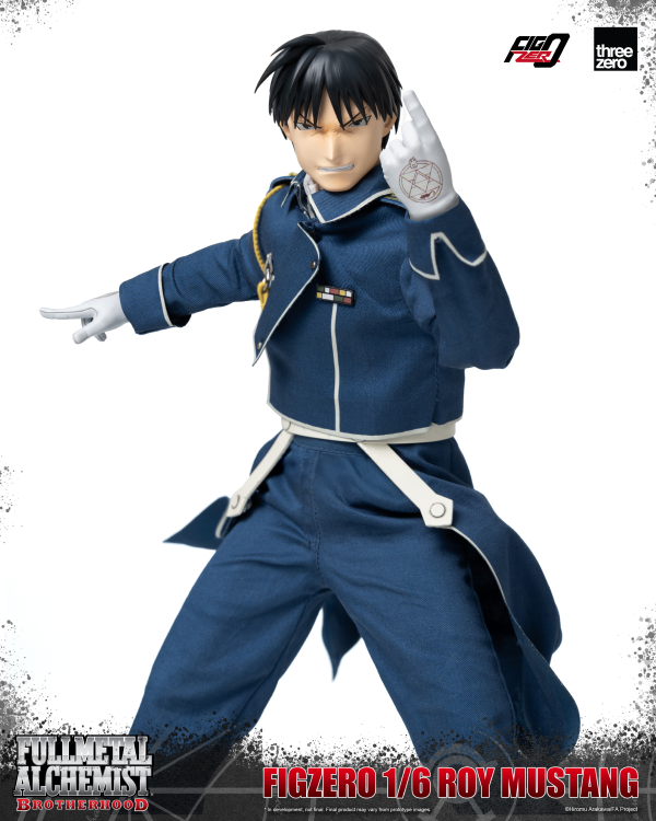 threezero FULLMETAL ALCHEMIST BROTHERHOOD - FigZero 1/6 Roy Mustan(4895250815926)(4895250815926)