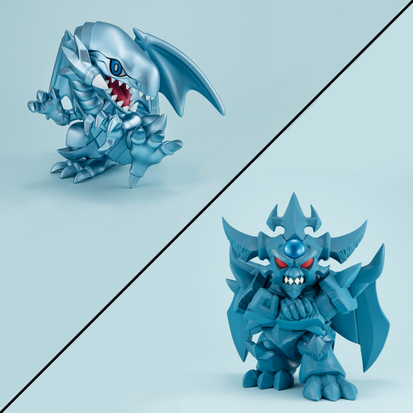 MegaHouse MEGATOON Yu-Gi-Oh Blue Eyes White Dragon＆Obelisk the Tormentor set 【with gift】 | 4535123841279