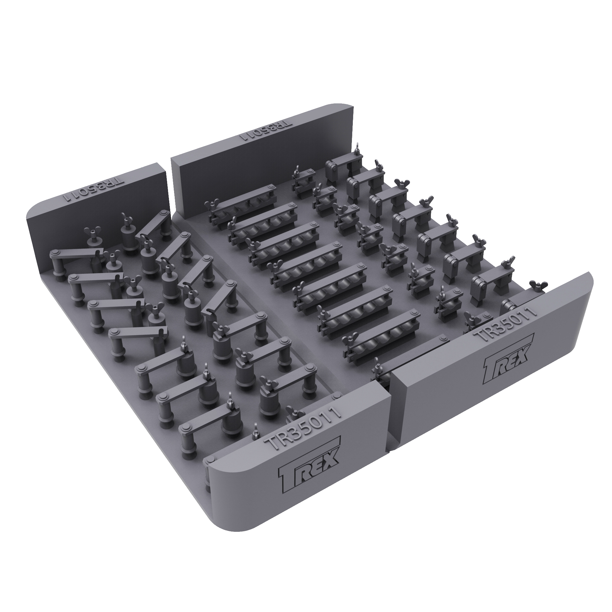 T-Rex Studio 1/35 Clamps for German Panzer Set 1 | 6973984750107