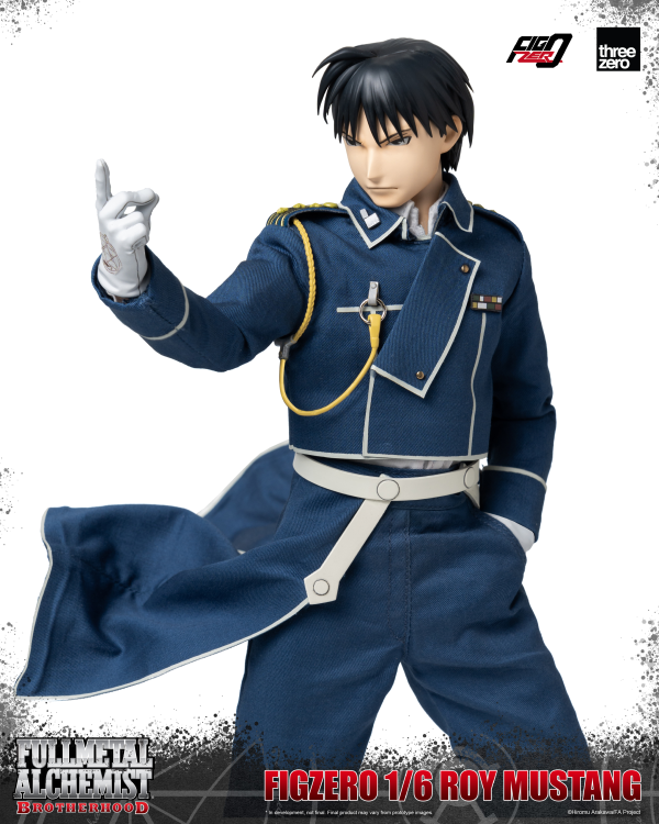 threezero FULLMETAL ALCHEMIST BROTHERHOOD - FigZero 1/6 Roy Mustan(4895250815926)(4895250815926)