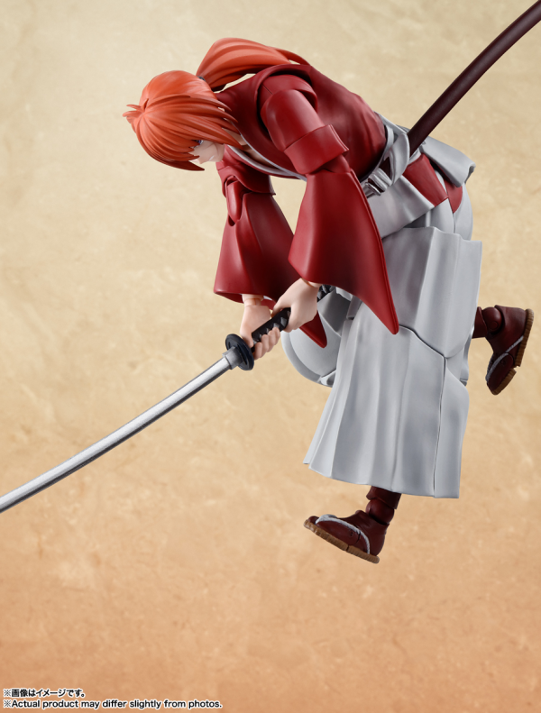 BANDAI Tamashii Kenshin Himura "Rurouni Kenshin: Meiji Swordsman Romantic Story", TAMASHII NATIONS S.H.Figuarts(4573102654809)(4573102654809)