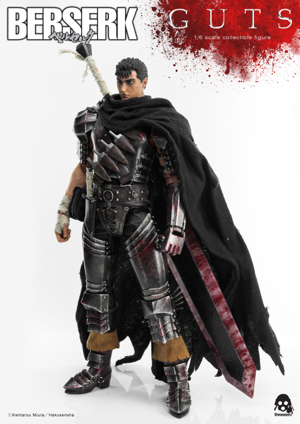 threezero BERSERK - Guts (Black Swordsman)(4897056200425)(4897056200425)