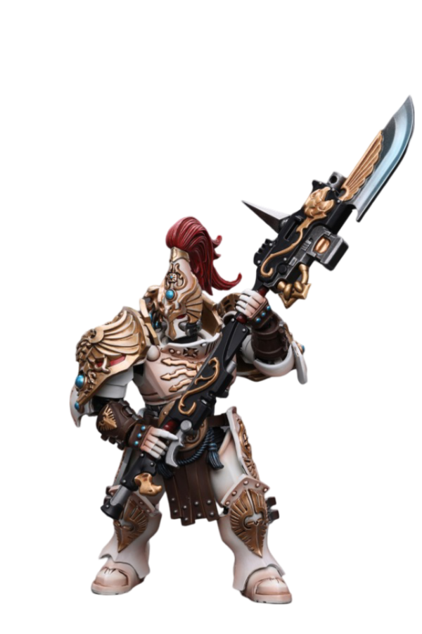 Joy Toy Adeptus Custodes Solar Watch Custodian Guard with Guardian Spear(6973130379336)
