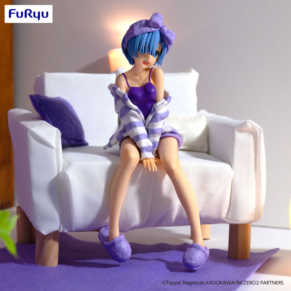Re:ZERO -Starting Life in Another World-　Noodle Stopper Figure -Rem Room Wear Purple Color ver.- | 4580736404632