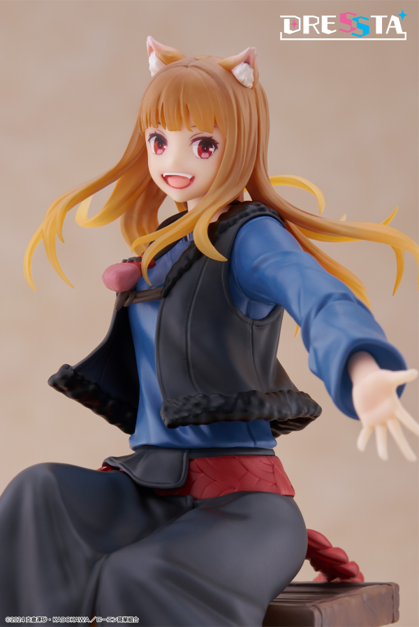 TAITO Spice and Wolf: MERCHANT MEETS THE WISE WOLF DRESSTA Statue Figure - Holo(0840342403158)