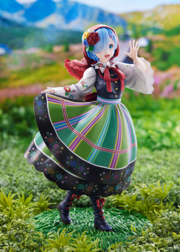 FURYU Corporation Re:ZERO -Starting Life in Another World- Rem Country Dress ver. 1/7 Scale Figure(4580736409361)(4580736409361)
