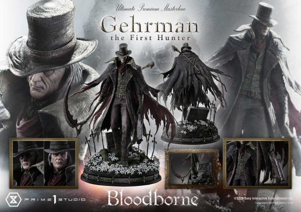 Prime 1 Studio Ultimate Premium Masterline Bloodborne Gehrman Bonus Version(4582647121806)(4582647121806)