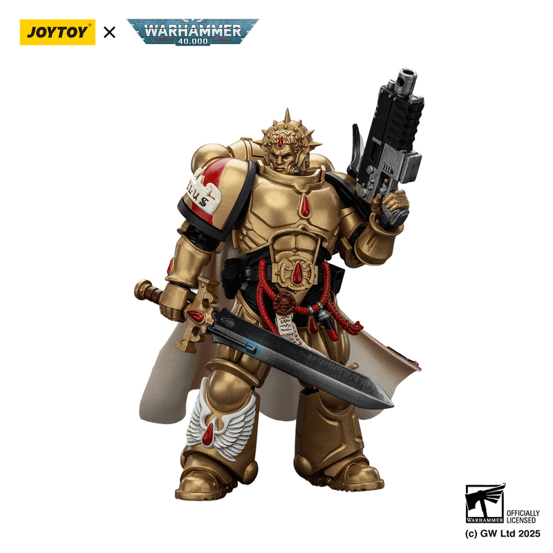 JOYTOY Blood Angels Captain with Heavy Bolt Pistol & Power Sword
