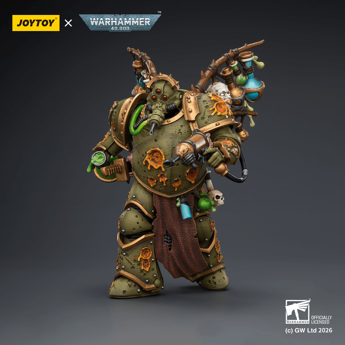 Death Guard Biologus Putrifier with Injector Pistol and Hyper Blight Grenades | 6927054403981