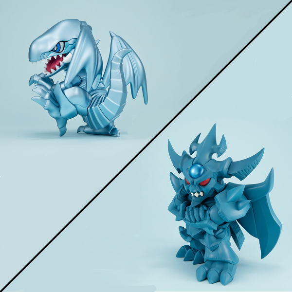 MegaHouse MEGATOON Yu-Gi-Oh Blue Eyes White Dragon＆Obelisk the Tormentor set 【with gift】 | 4535123841279