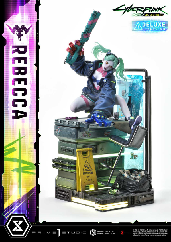 Prime 1 Studio  Real Elite Masterline Cyberpunk: Edgerunners Rebecca Deluxe Version(4582647121578)