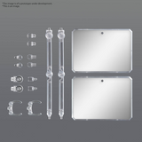 BANDAI Hobby ACTION BASE 7 [CLEAR COLOR] MIRROR STICKERS SET