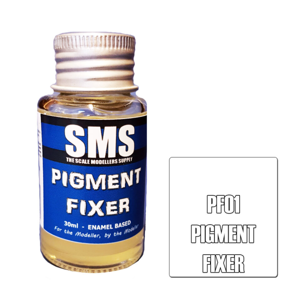 The Scale Modellers Supply (SMS) PIGMENT FIXER 30ml | 707959822072
