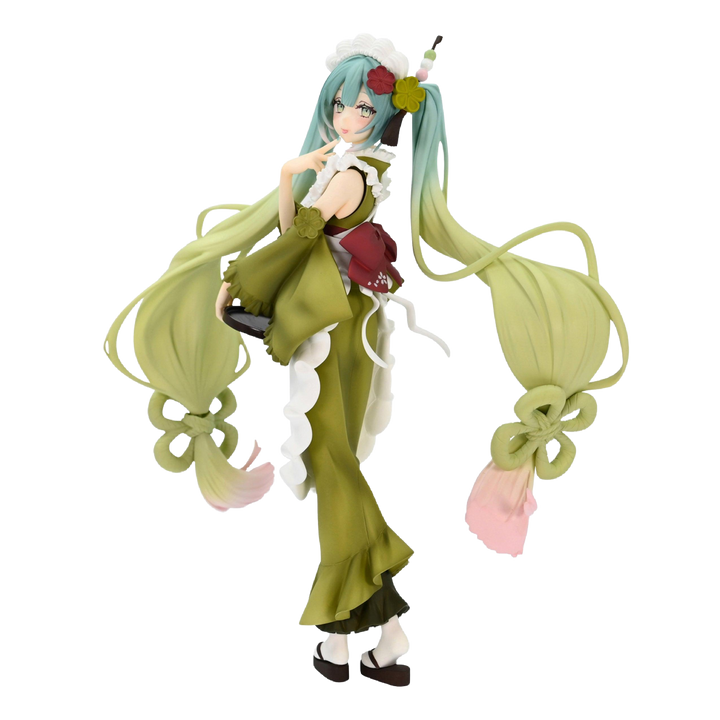 Furyu Corporation Hatsune Miku Series Hatsune Miku Matcha Green Tea Parfait (Re-Order) Exceed Creative Figure | 4580736402904