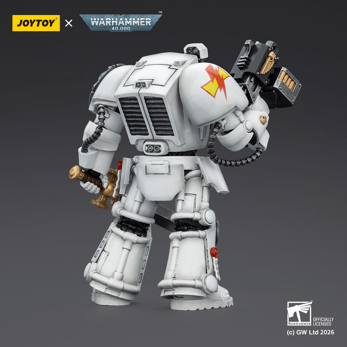 White Scars Terminator 1 with Power Sword and Storm Bolter | 6927054403189