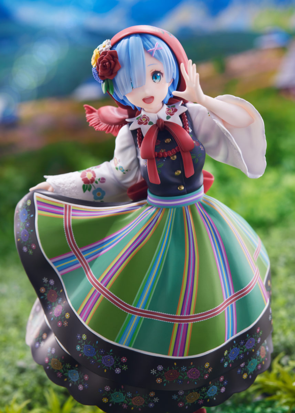 FURYU Corporation Re:ZERO -Starting Life in Another World- Rem Country Dress ver. 1/7 Scale Figure(4580736409361)(4580736409361)