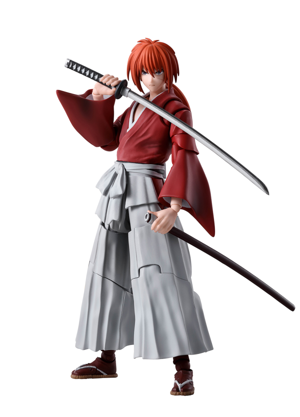 BANDAI Tamashii Kenshin Himura "Rurouni Kenshin: Meiji Swordsman Romantic Story", TAMASHII NATIONS S.H.Figuarts(4573102654809)(4573102654809)