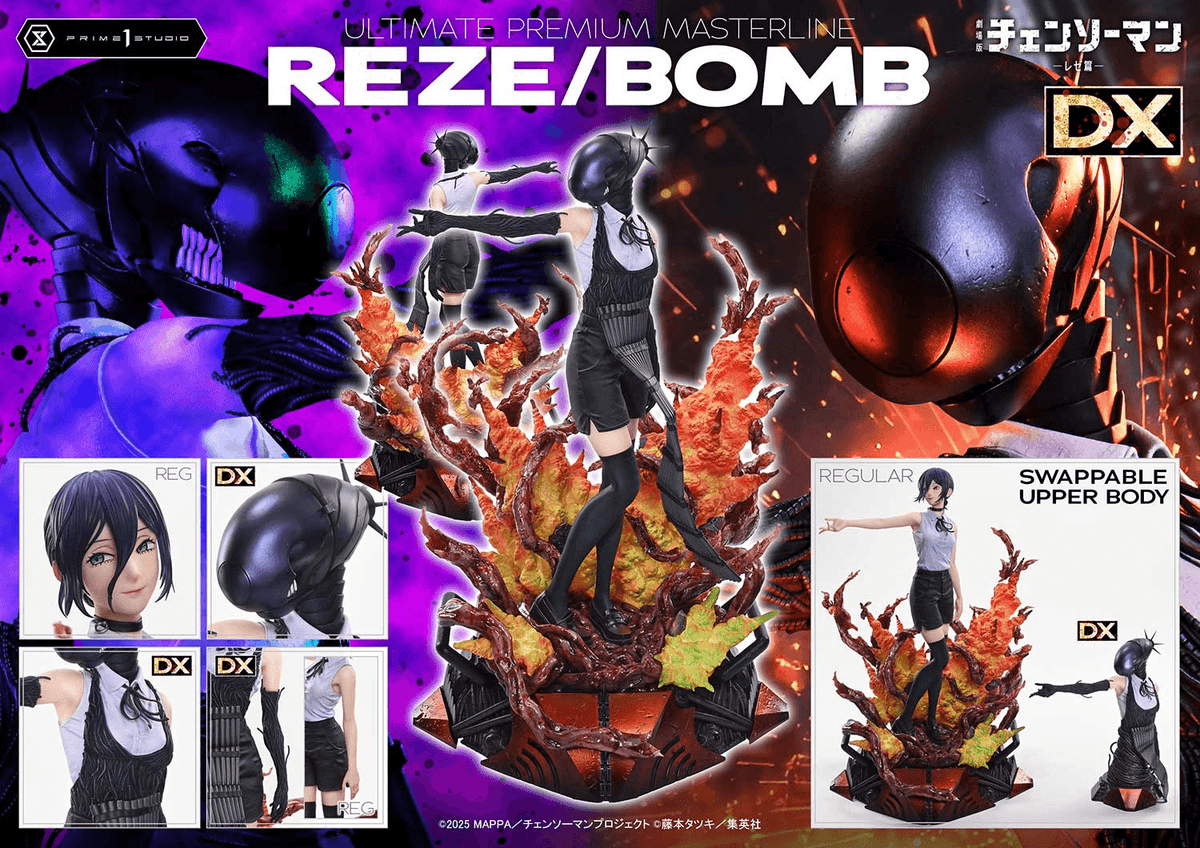 Ultimate Premium Masterline Chainsaw Man – The Movie: Reze Arc REZE/BOMB Deluxe Version