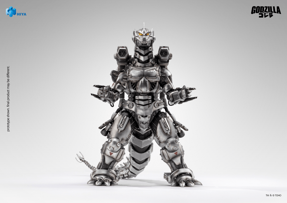 HIYA Exquisite Basic Series None Scale 7.7 Inch Godzilla Tokyo S.O.S. 2003 Mechagodzilla Heavy Arms / High Mobility Version Action Figure