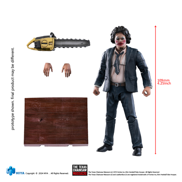 HIYA TOYS Exquisite Mini 1/18 Texas Chainsaw Massacre（1974）LeatherFace - Pretty Woman Mask(6957534203091)(6957534203091)