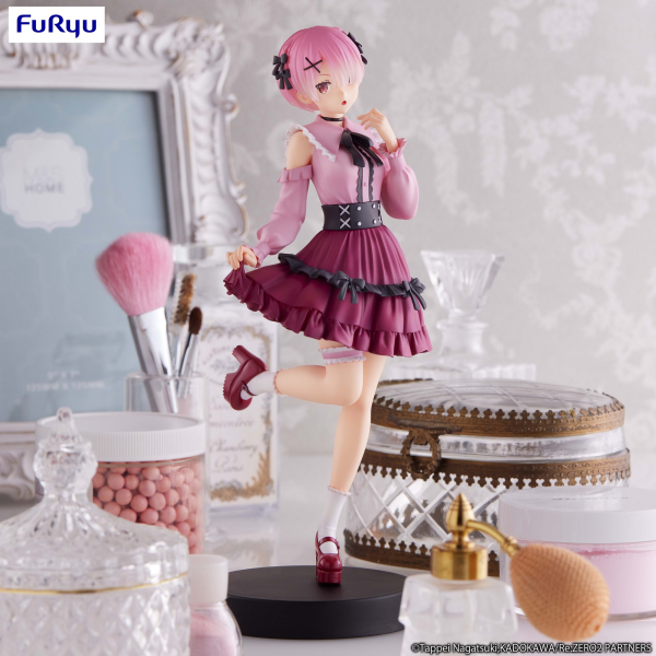 FURYU Corporation Re:ZERO -Starting Life in Another World- Trio-Try-iT Figure -Ram Girly Outfit- | 4582655070738
