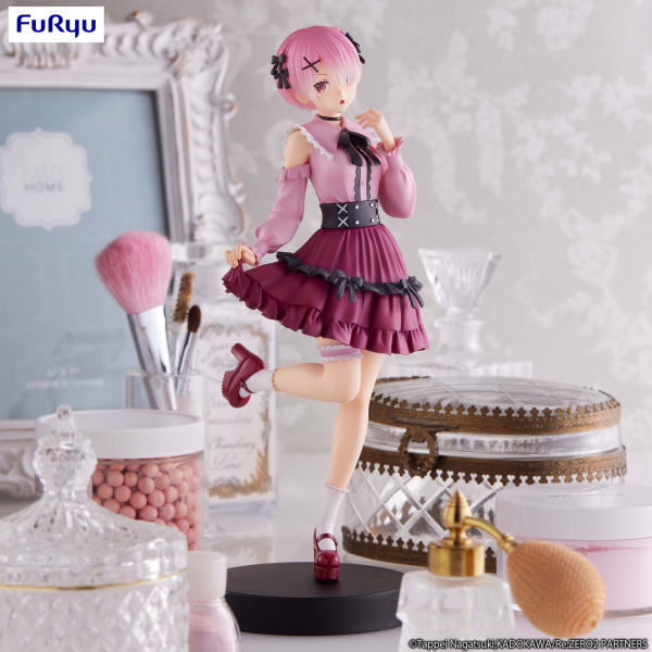 FURYU Corporation Re:ZERO -Starting Life in Another World- Trio-Try-iT Figure -Ram Girly Outfit-