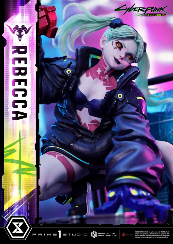 Prime 1 Studio  Real Elite Masterline Cyberpunk: Edgerunners Rebecca Deluxe Version(4582647121578)