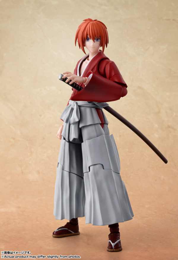 BANDAI Tamashii Kenshin Himura "Rurouni Kenshin: Meiji Swordsman Romantic Story", TAMASHII NATIONS S.H.Figuarts(4573102654809)(4573102654809)