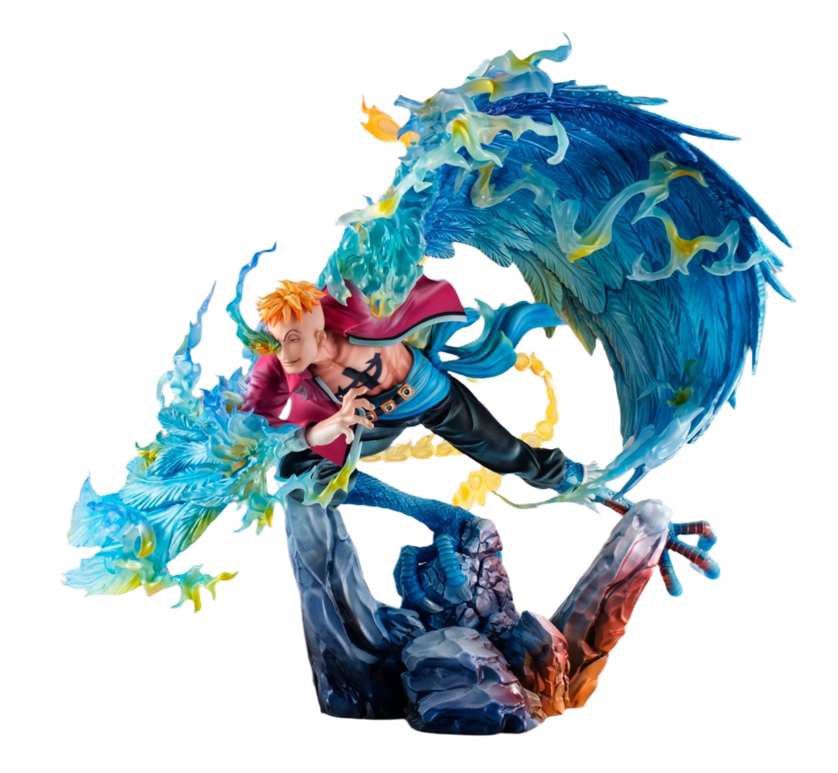 MegaHouse Portrait.Of.Pirates ONE PIECE  “MAS-MAXIMUM” Leader of 1st group of Whitebeard Pirates  Marco the Phoenix(4535123	716508) | 4535123	716508