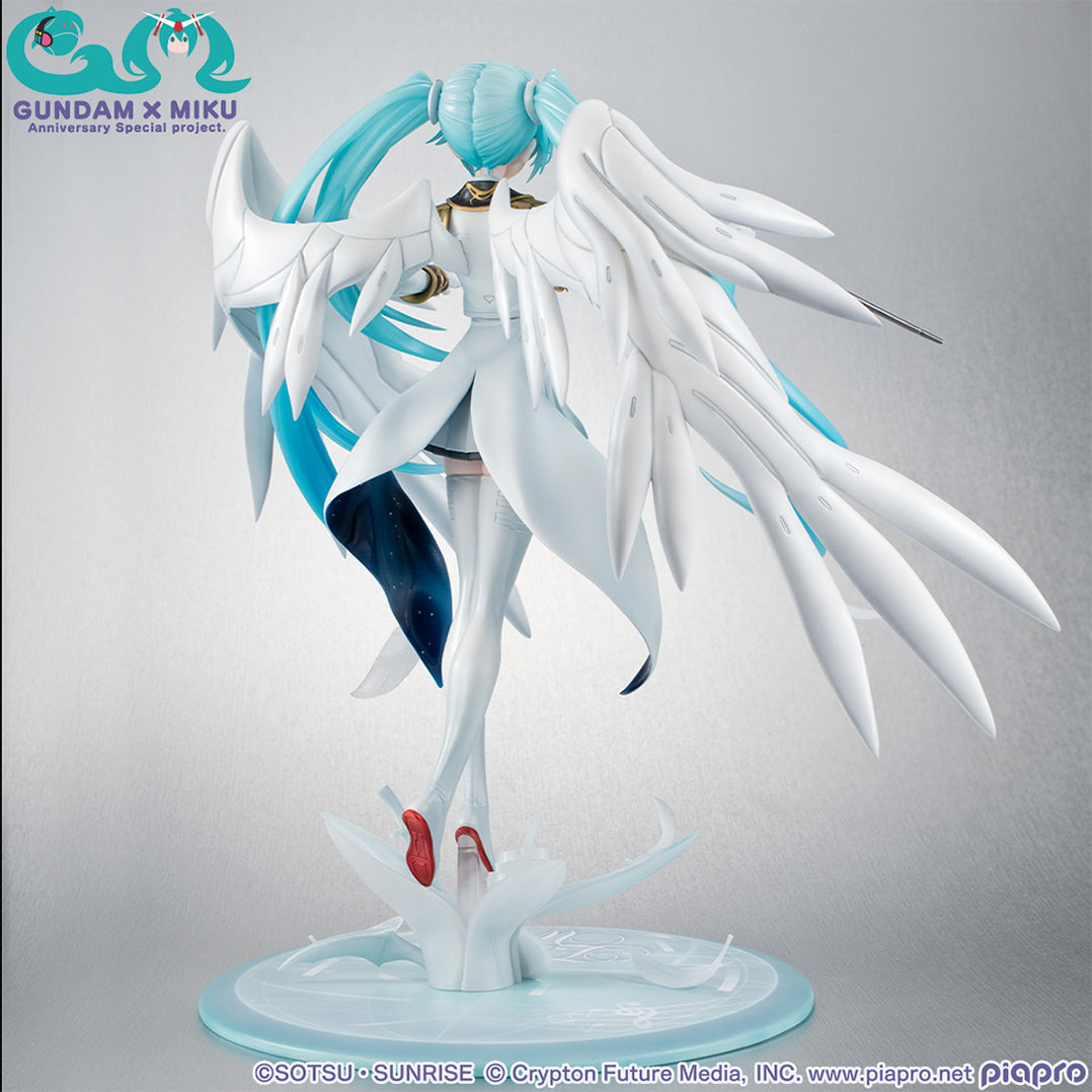 MegaHouse Lucrea Mobile Suit Gundam 45th Anniversary X Hatsune Miku Hatsune Miku X Wing Gundam Zero EW | 4535123846656
