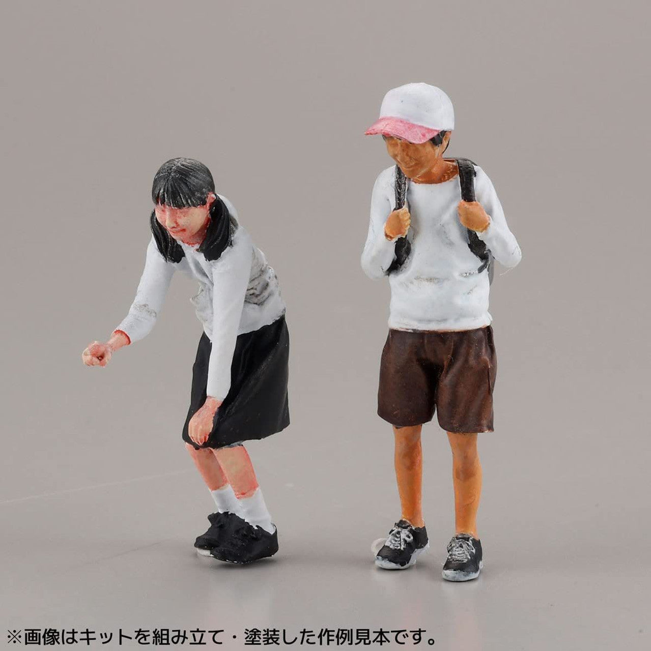 Kaiyodo [KAIYODO] [UNPAINTED] ARTPLA tourists and giraffe set | 4537807190116
